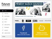 Tablet Screenshot of futurumkolin.cz